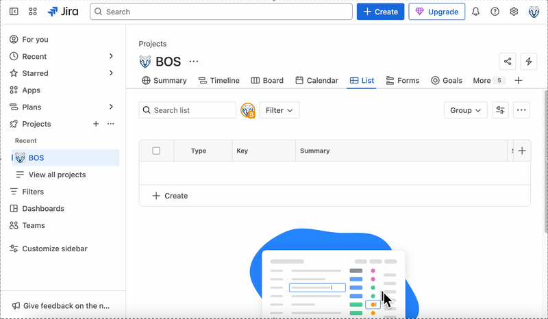 Jira security issue creation demonstration